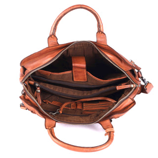 Oslo - The Laptop Bag - Cognac