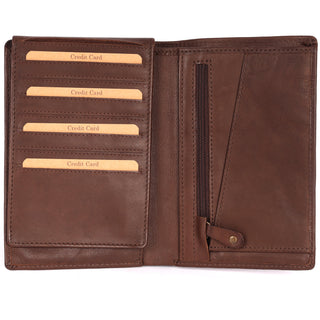Jose - The Travel Wallet -Dark Brown