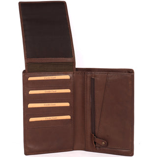 Jose - The Travel Wallet -Dark Brown