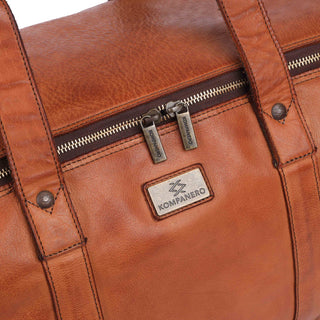 John - The Travel Bag -Cognac