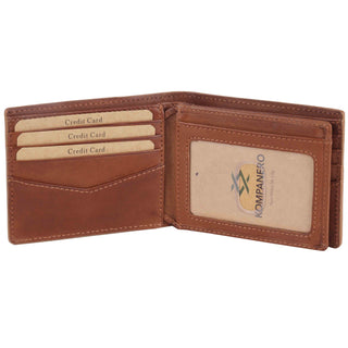 Rio - The Bi-Fold Wallet - Cognac
