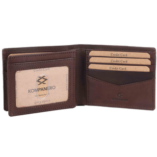 Rio - The Bi-Fold Wallet - Dark Brown