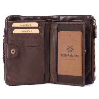 Rosa - The Wallet Dark Brown