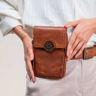 Rover - The mobile pouch -Cognac