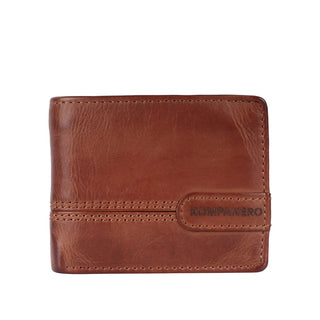 Brooks - The Mens Wallet -Cognac