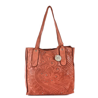 Anna - The Handbag -Cognac