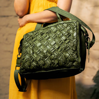 Oslo - The Laptop Bag - Sage
