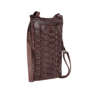 Erica - The Mobile Pouch -Dark Brown