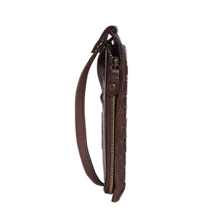 Erica - The Mobile Pouch -Dark Brown