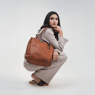 Rachel - The Handbag -Cognac