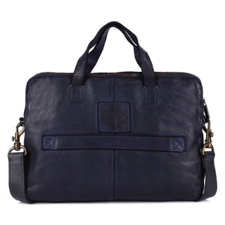 Maddox - The Small Laptop Bag -Blue