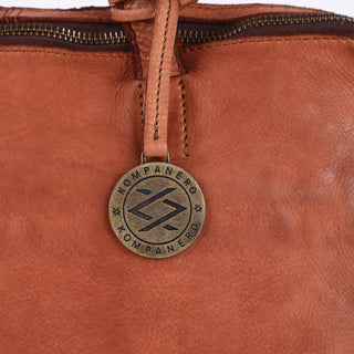Maddox - The Small Laptop Bag -Cognac